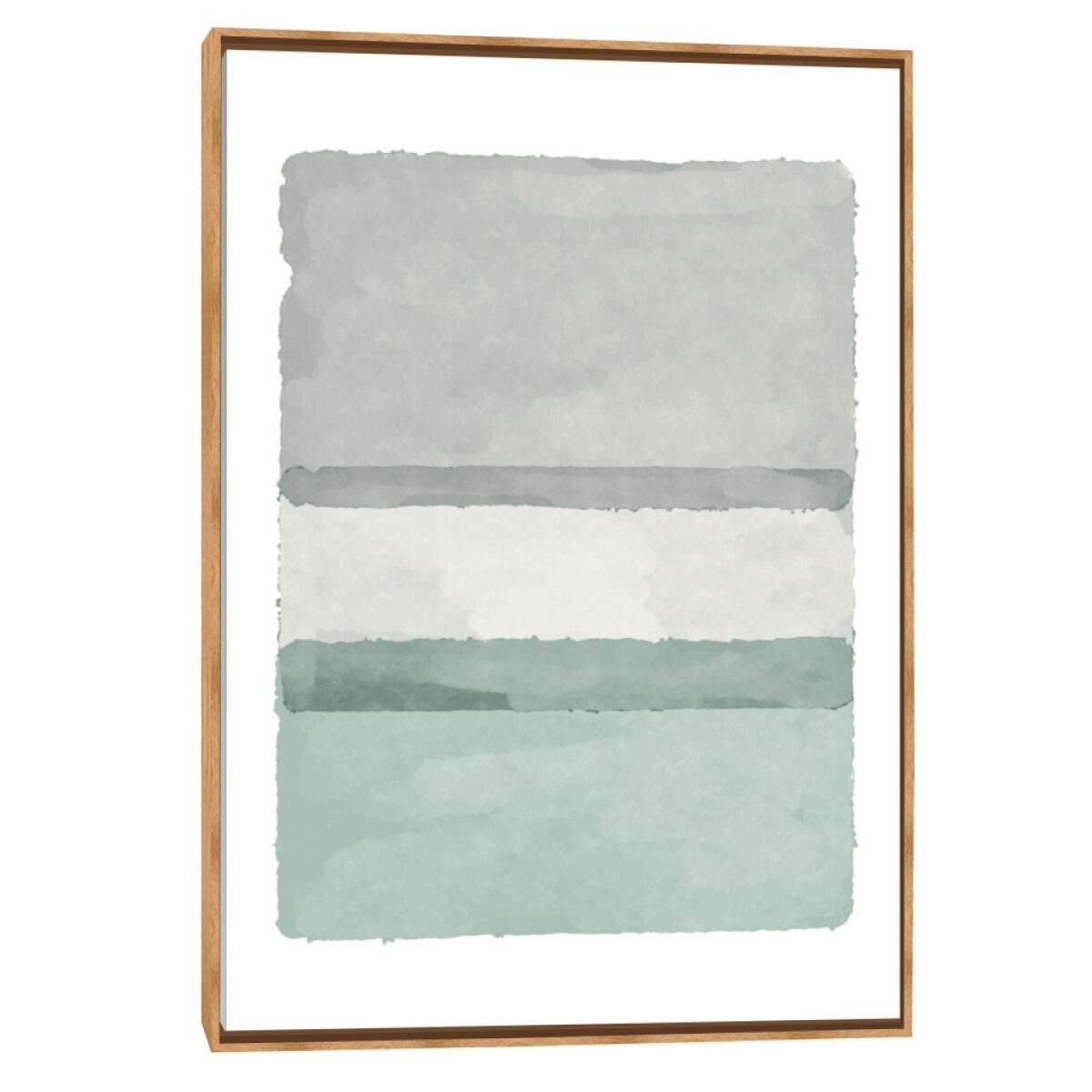 Quadro Outlet - Cores V 90x60cm Madeira Natural - 30% Off