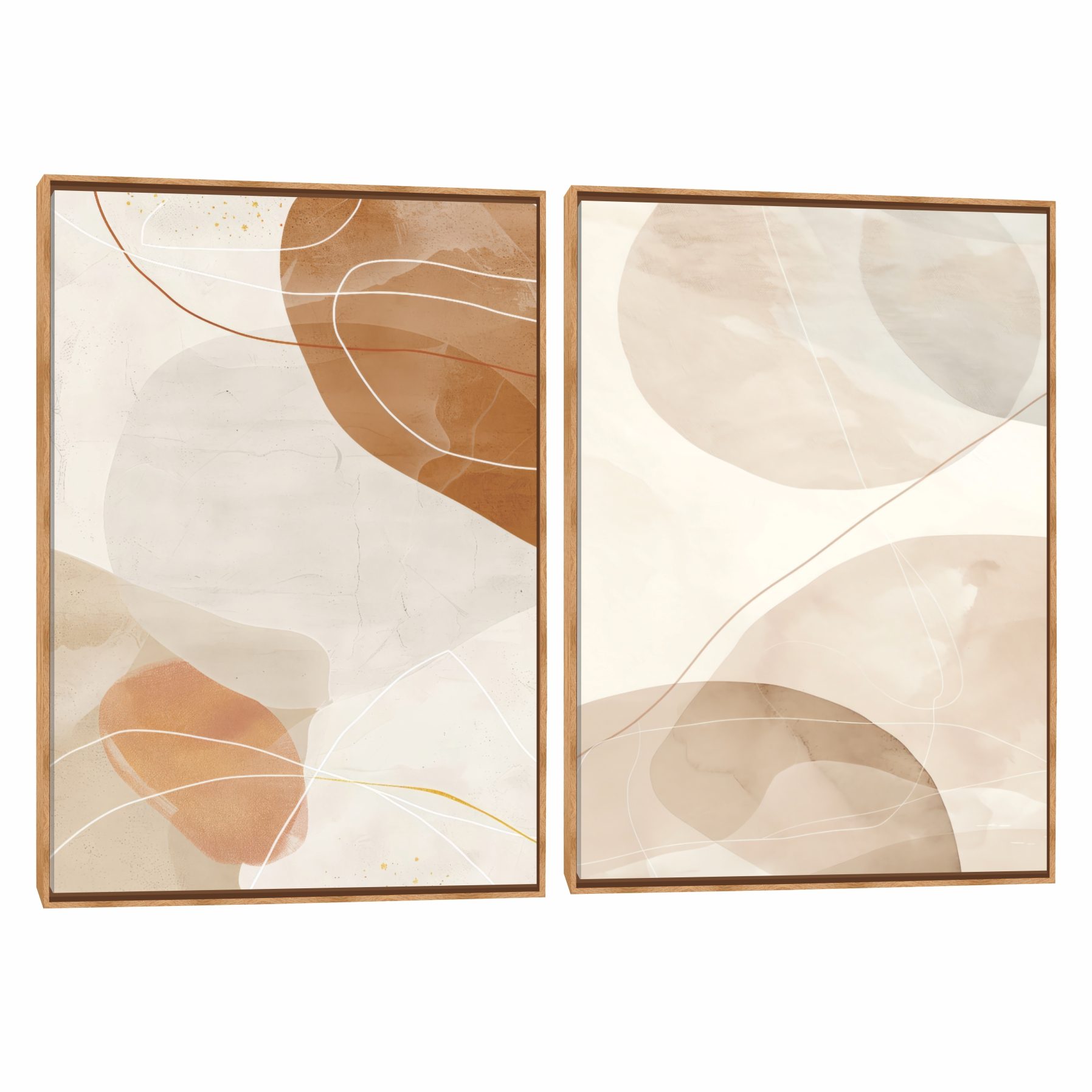 Quadro Decorativo Composição Duplo Atenas