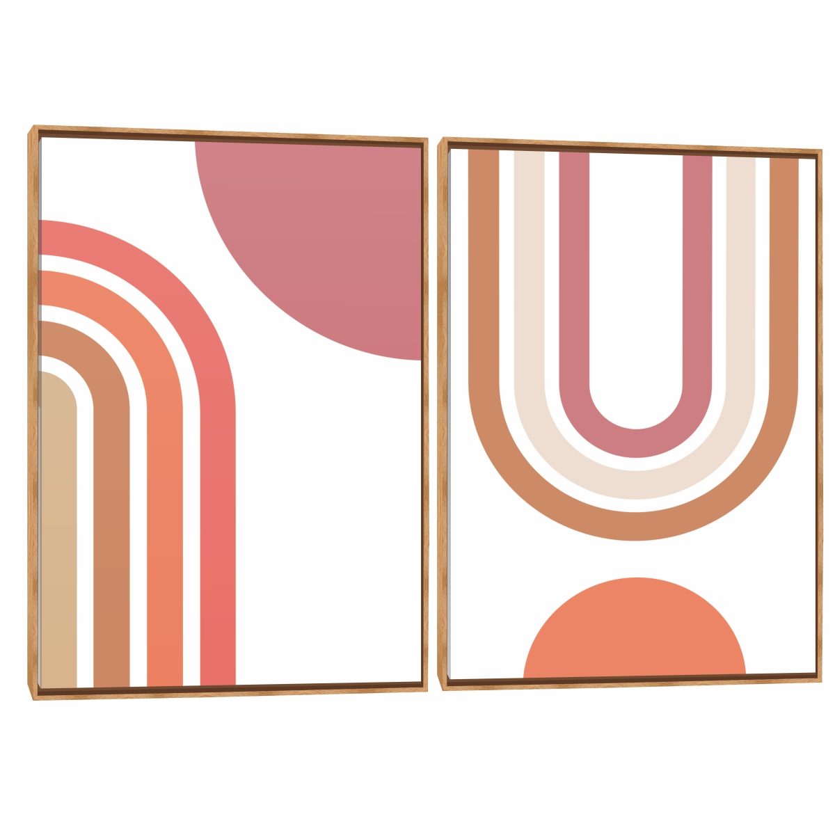 Quadro Decorativo Composição Duplo Boho Amora 