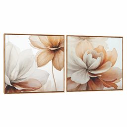 Quadro Decorativo Composição Duplo Flor de Amêndoa