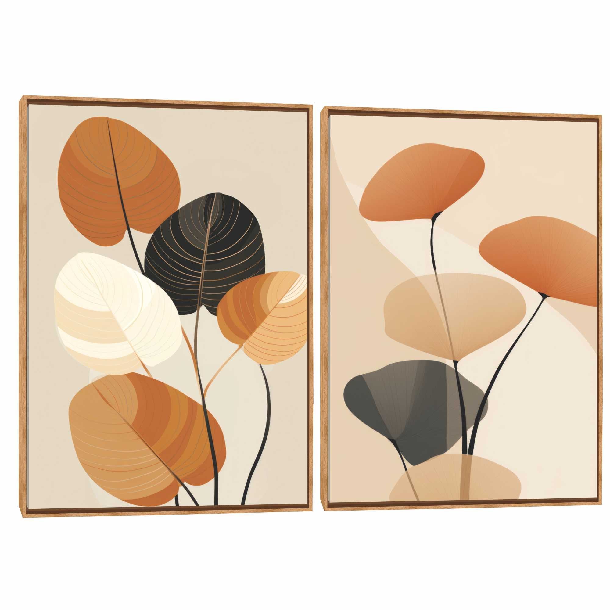 Quadro Decorativo Composição Duplo Malta