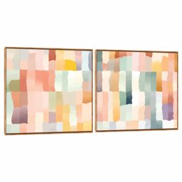 Quadro Decorativo Composição Duplo Max Cores