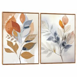 Quadro Decorativo Composição Duplo Orange