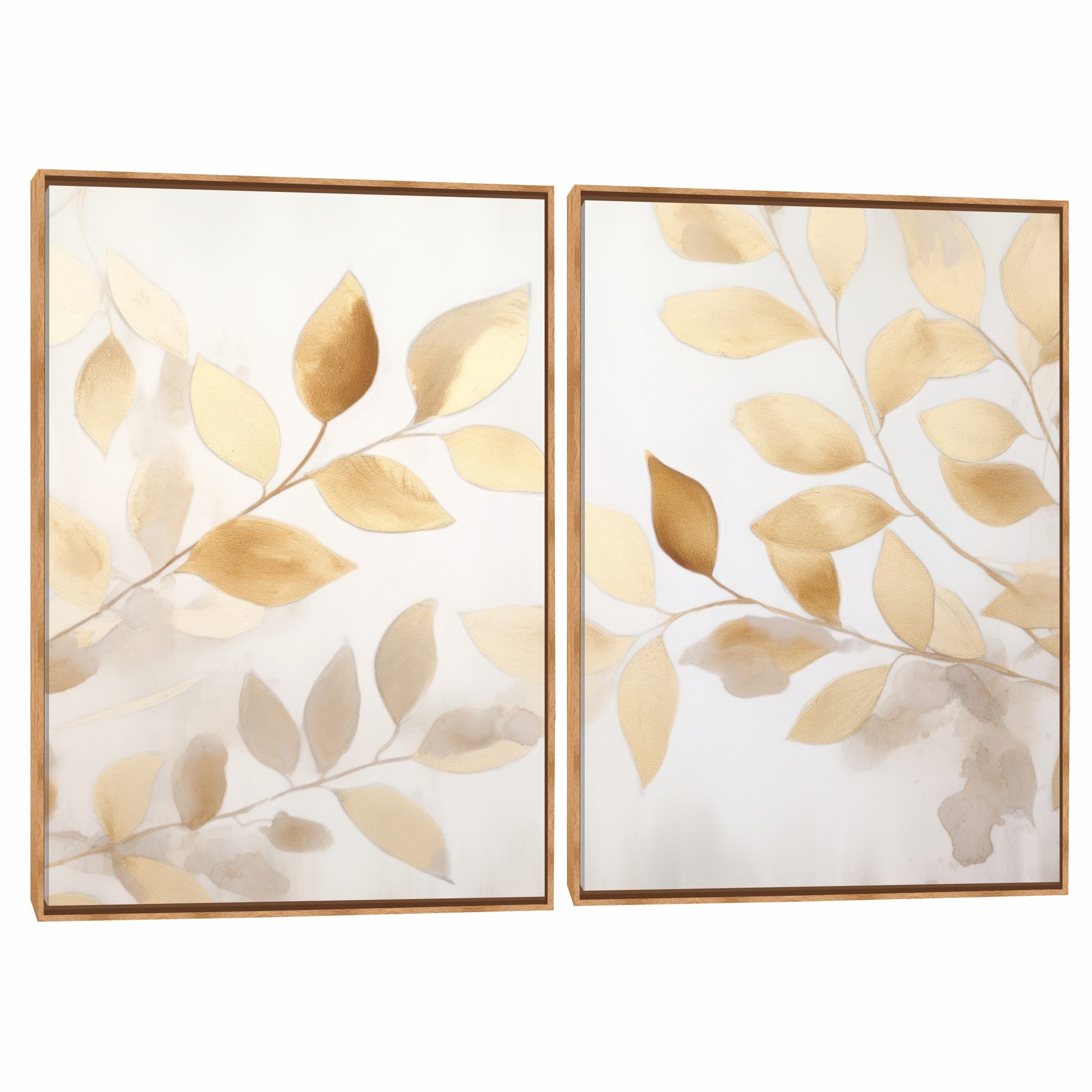 Quadro Decorativo Composição Duplo Palma