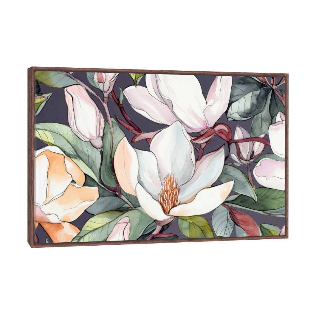 Quadro Outlet - Flore Vivas 140x93cm Madeira Escura- 30% Off