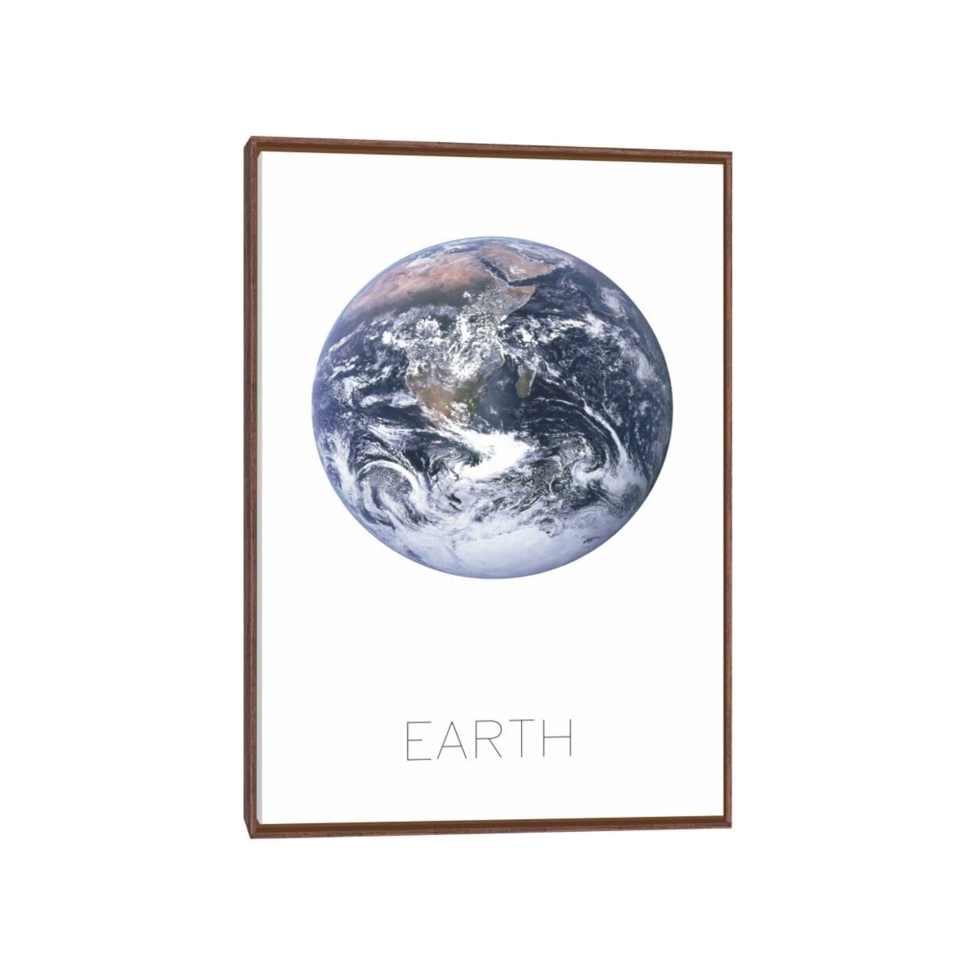 Quadro Outlet - Terra 75x50cm Madeira Escura - 30% Off
