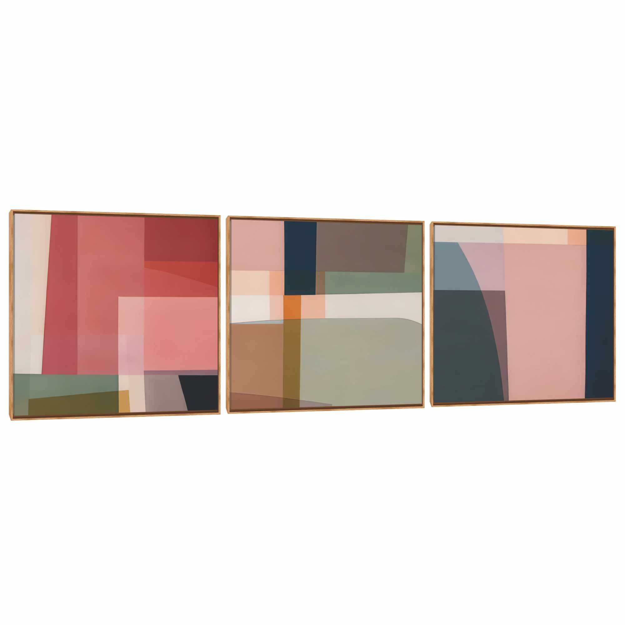 Quadro Decorativo Composição Trio Ávila 