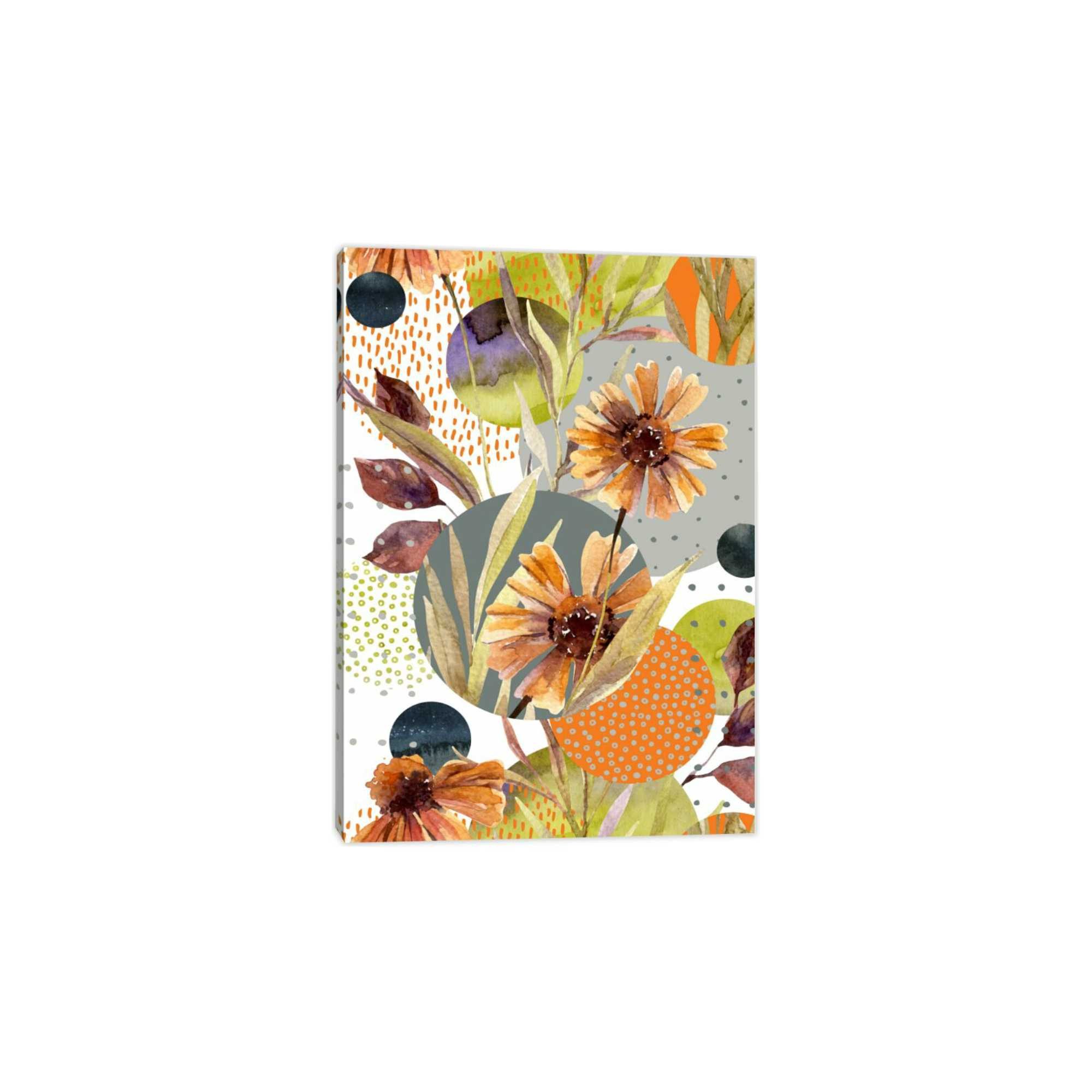Quadro Outlet - Flor Sol 45x30 Borda Infinita - 30% Off