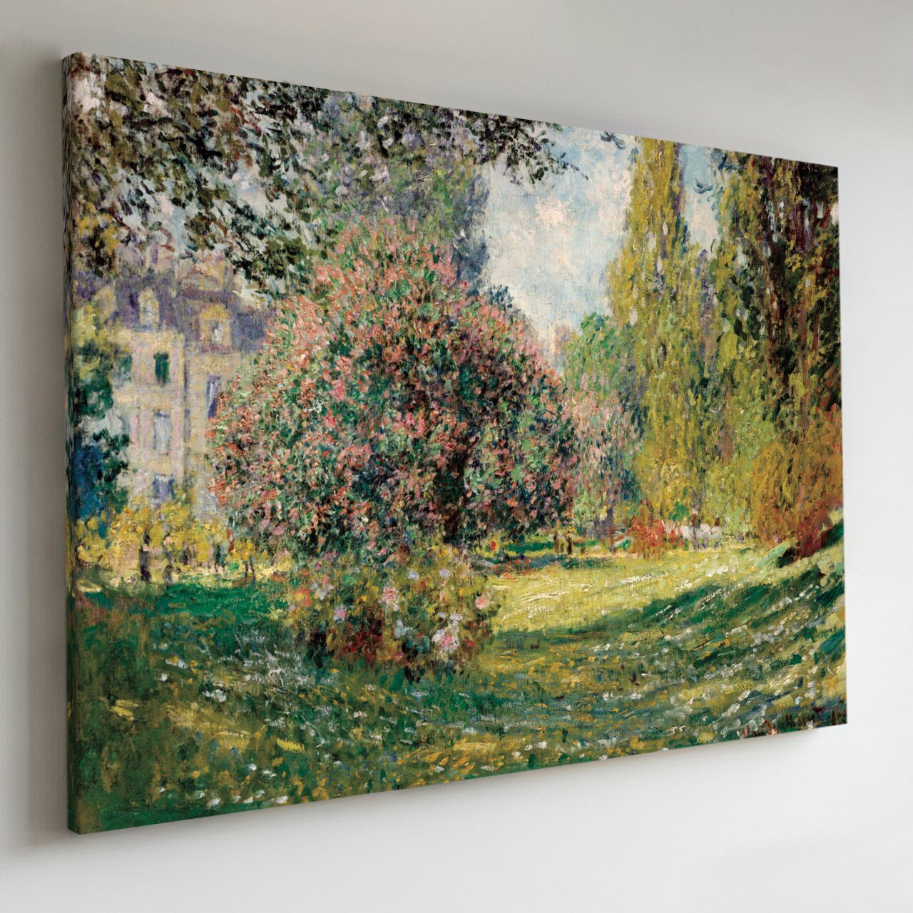 Quadro Outlet - Claude Monet - The Parc Monceau 1876 120x80cm Borda Infinita - 30% Off