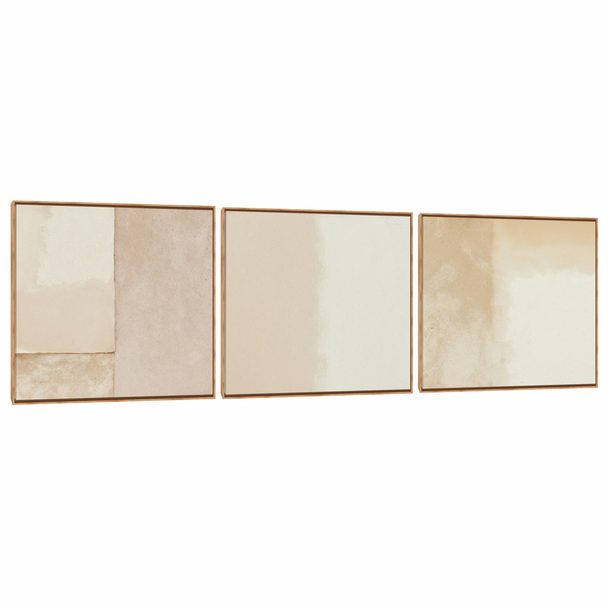 Quadro Decorativo Composição Trio TX Suave